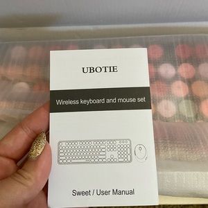 UBOTIE colorful keyboard